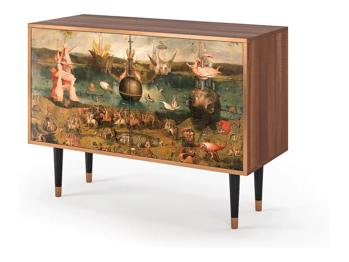 Aparador - 115x85x48 cm - BS4 - Garden of Delights , Nogal