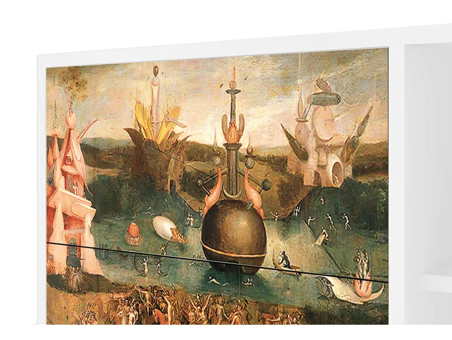 Aparador - 125x98x48 cm - BS2 - Garden of Delights , Blanco