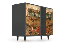 Aparador - 125x98x48 cm - BS2 - Garden of Delights , Antracita