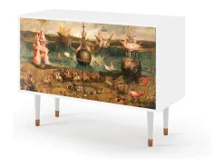 Aparador - 115x85x48 cm - BS4 - Garden of Delights , Blanco
