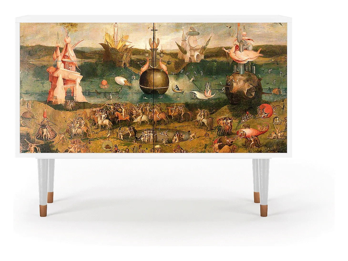Aparador - 115x85x48 cm - BS4 - Garden of Delights , Blanco