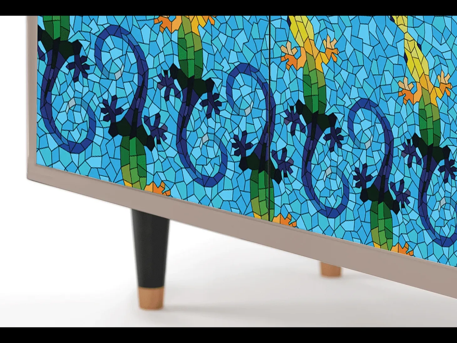 Aparador - 94x96x48 cm - BS3 - Gaudi's Lizard, Latte