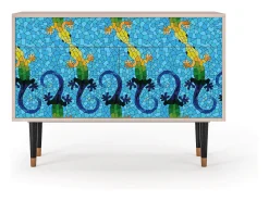 Aparador - 115x85x48 cm - BS4 - Gaudi's Lizard, Latte