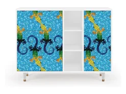 Aparador - 125x98x48 cm - BS2 - Gaudi's Lizard, Blanco