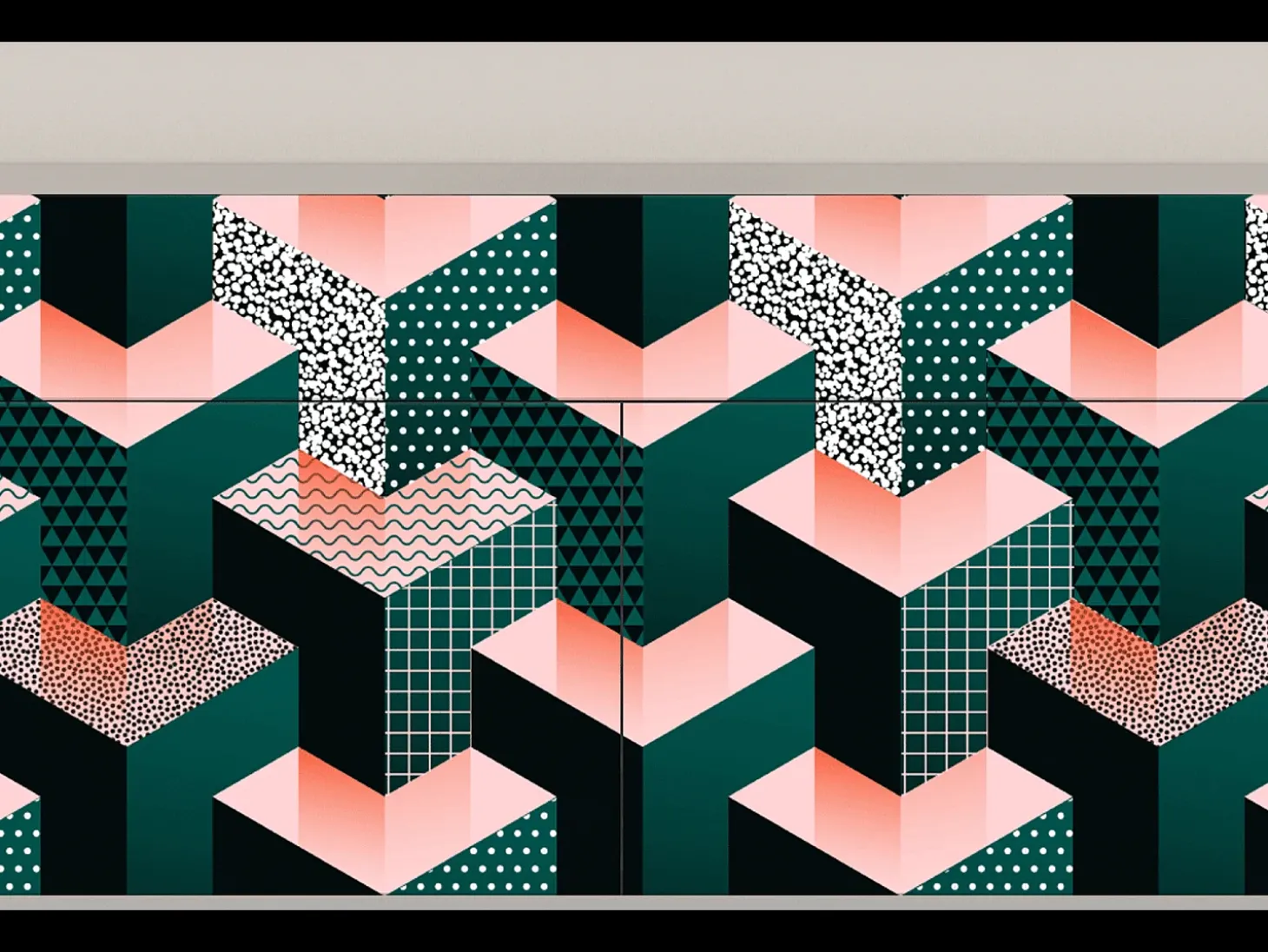 Aparador - 115x85x48 cm - BS4 - Geometric Madness, Arena