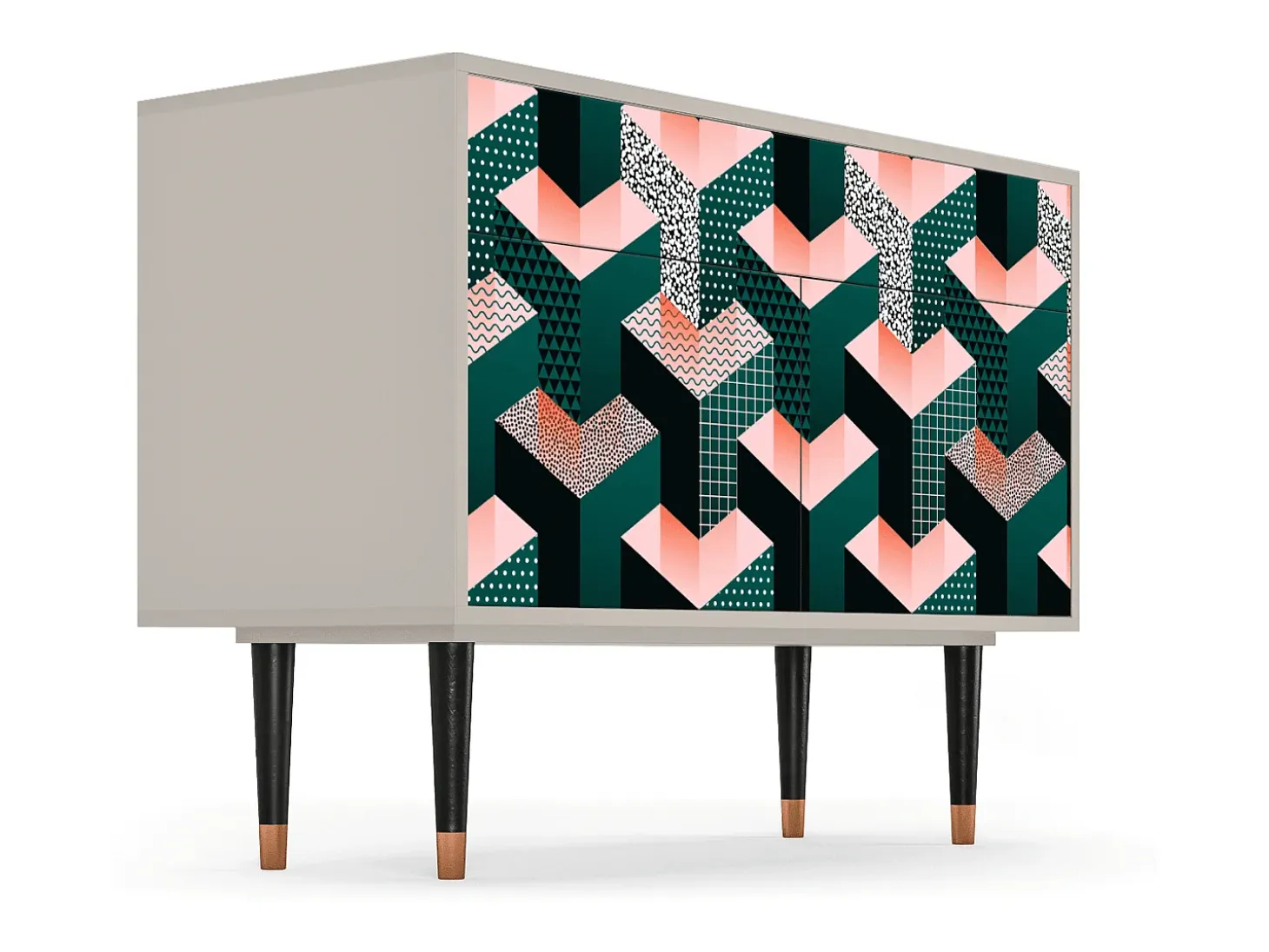 Aparador - 115x85x48 cm - BS4 - Geometric Madness, Arena
