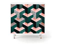 Aparador - 94x96x48 cm - BS3 - Geometric Madness, Blanco