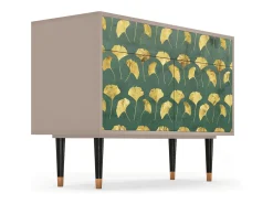 Aparador - 115x85x48 cm - BS4 - Gingko leaves, Latte
