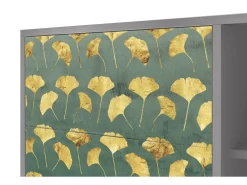 Aparador - 125x98x48 cm - BS2 - Gingko leaves, Gris