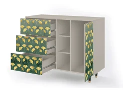 Aparador - 125x98x48 cm - BS2 - Gingko leaves, Arena
