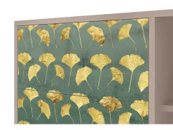 Aparador - 125x98x48 cm - BS2 - Gingko leaves, Latte