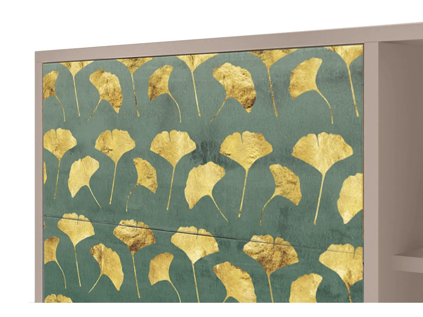 Aparador - 125x98x48 cm - BS2 - Gingko leaves, Latte