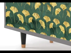 Aparador - 94x96x48 cm - BS3 - Gingko leaves, Gris