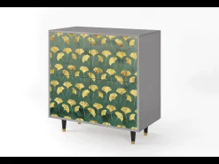 Aparador - 94x96x48 cm - BS3 - Gingko leaves, Gris