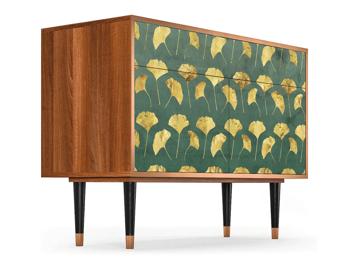 Aparador - 115x85x48 cm - BS4 - Gingko leaves, Nogal