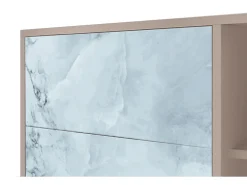 Aparador - 125x98x48 cm - BS2 - Glacial Colour, Latte