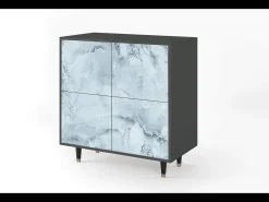 Aparador - 94x96x48 cm - BS3 - Glacial Colour, Antracita