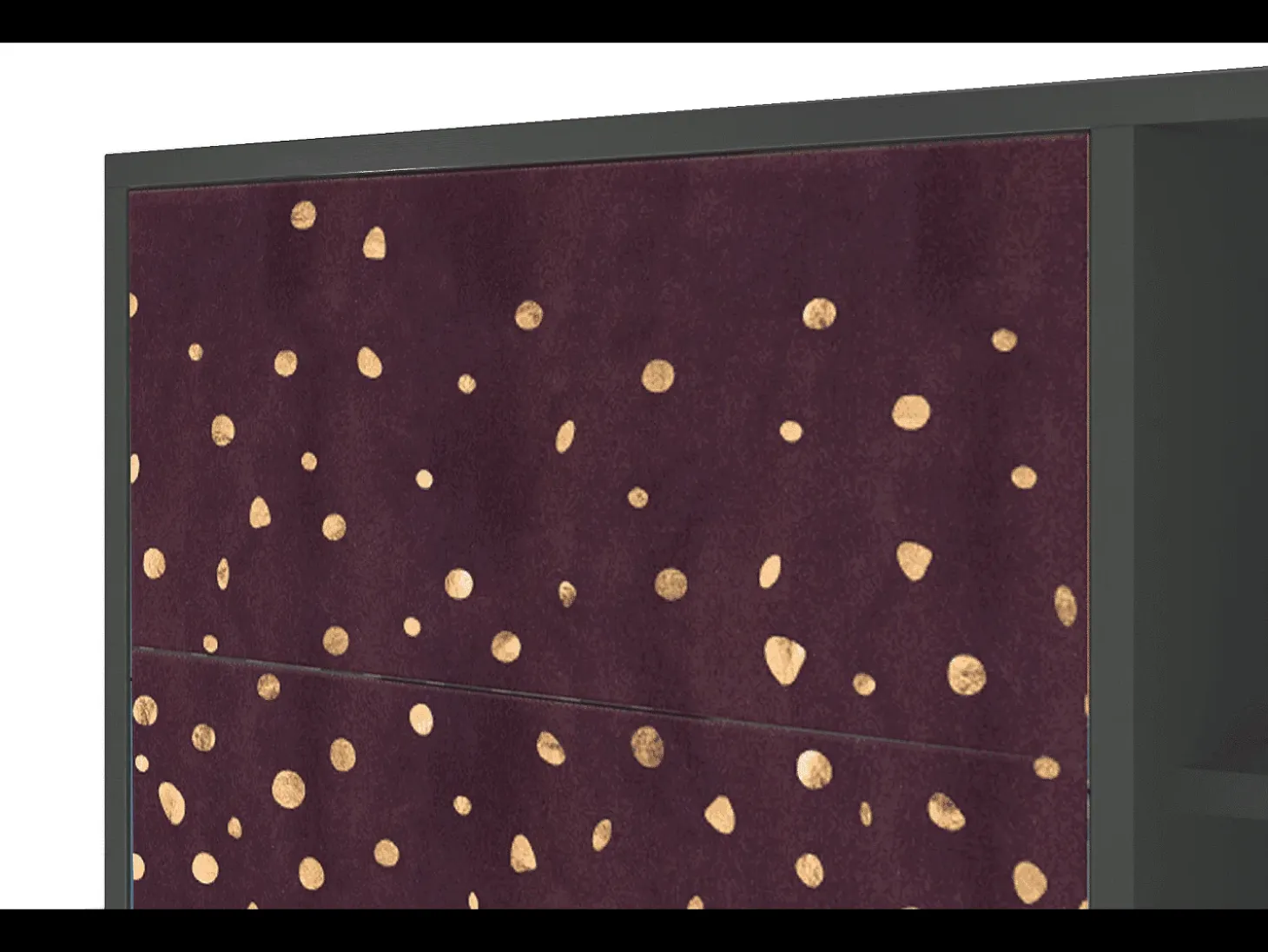 Aparador - 125x98x48 cm - BS2 - Glowworms, Antracita