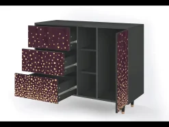 Aparador - 125x98x48 cm - BS2 - Glowworms, Antracita