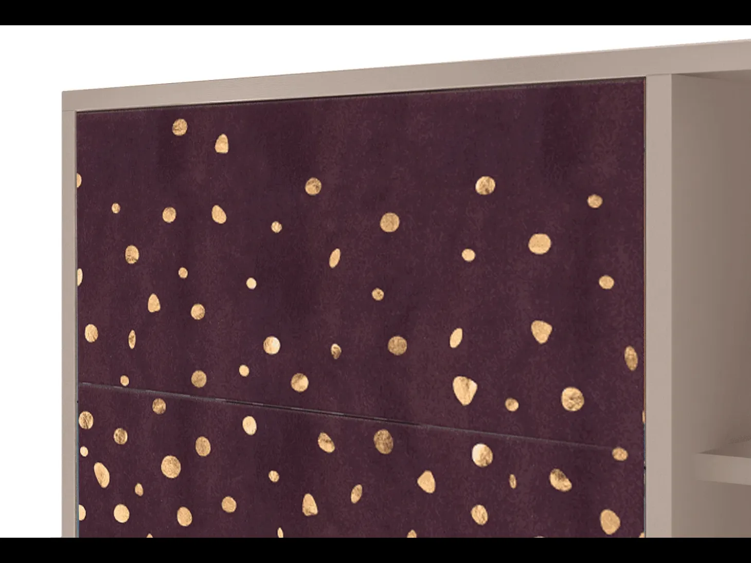 Aparador - 125x98x48 cm - BS2 - Glowworms, Latte