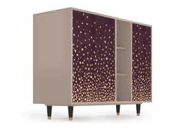Aparador - 125x98x48 cm - BS2 - Glowworms, Latte