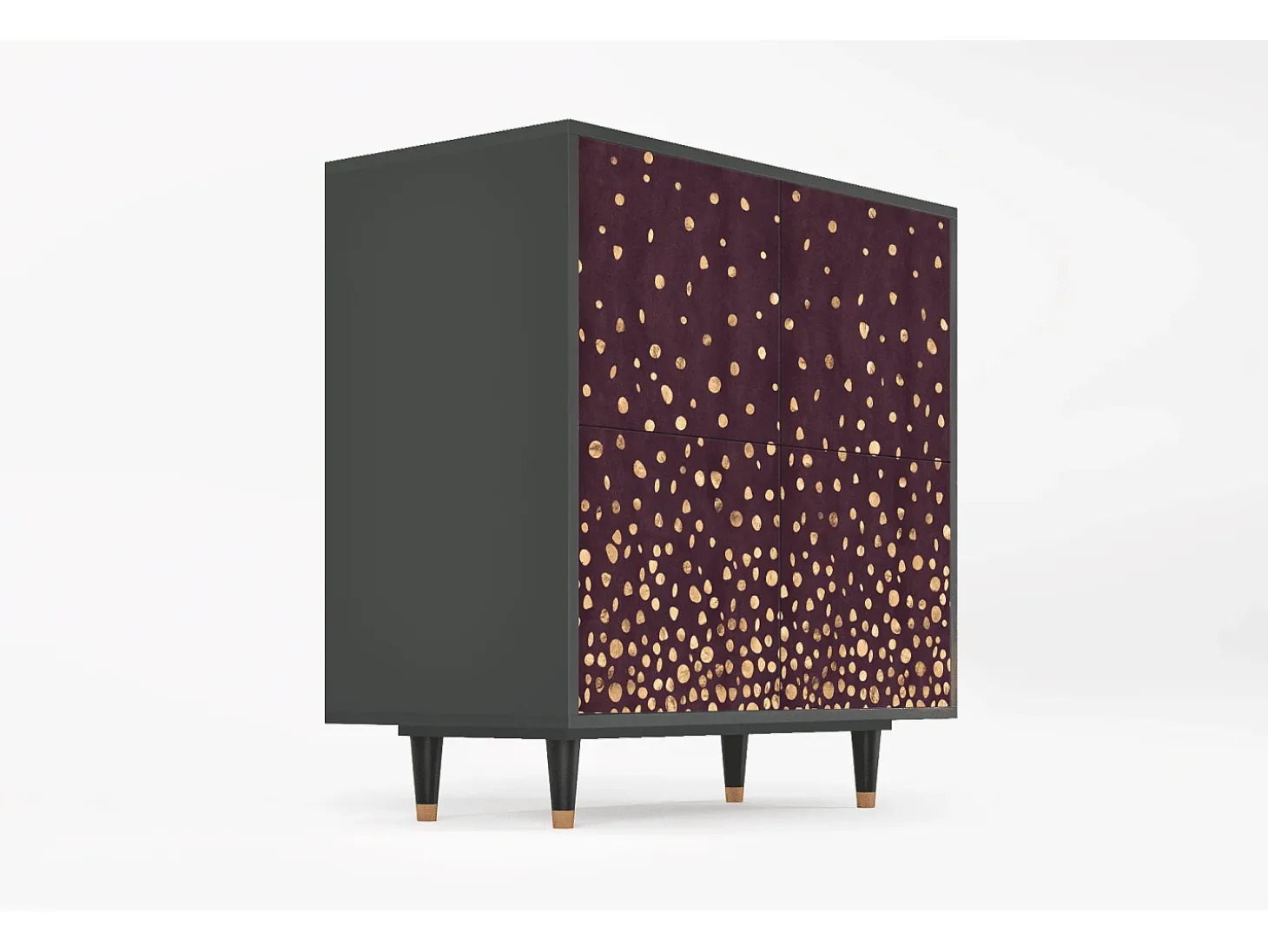 Aparador - 94x96x48 cm - BS3 - Glowworms, Antracita