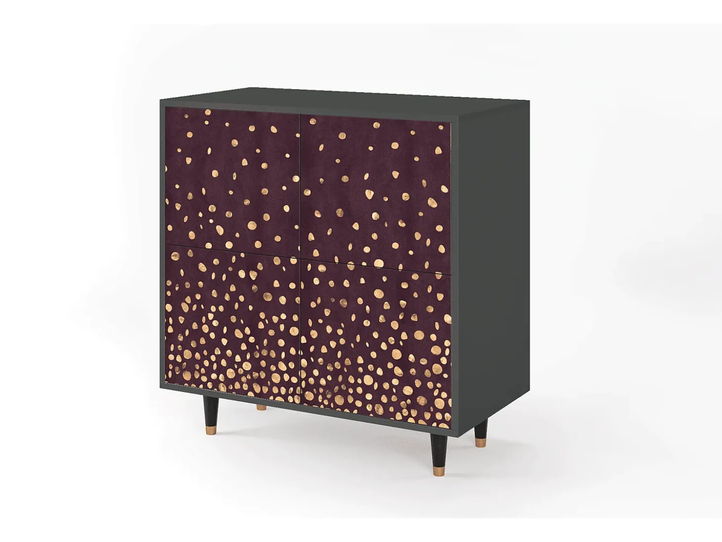 Aparador - 94x96x48 cm - BS3 - Glowworms, Antracita