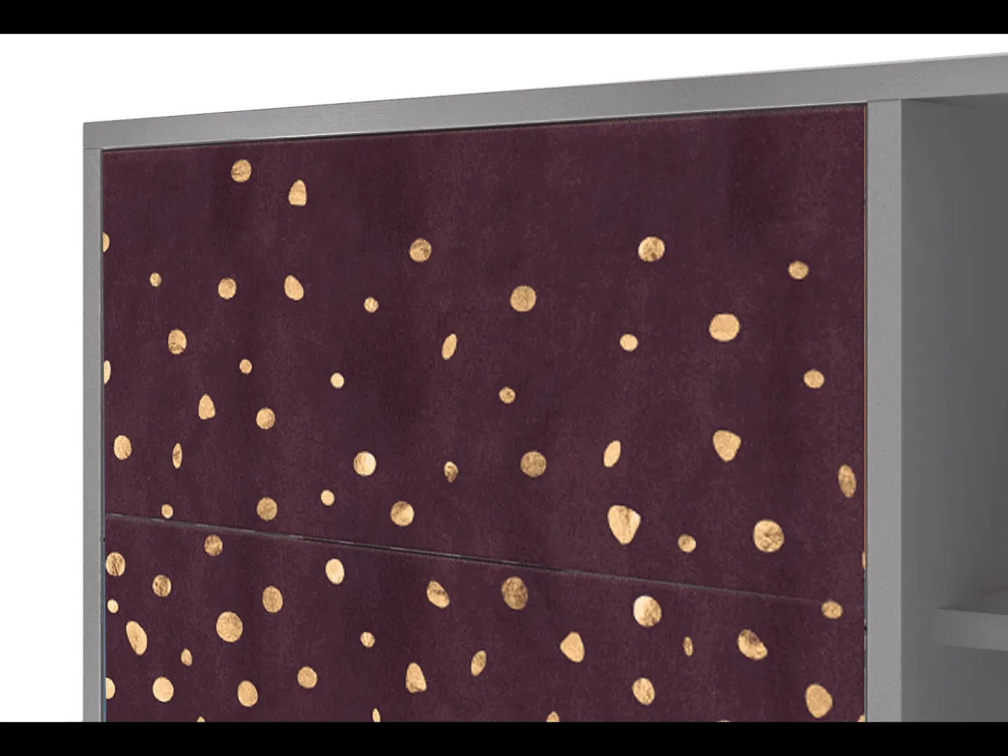 Aparador - 125x98x48 cm - BS2 - Glowworms, Gris