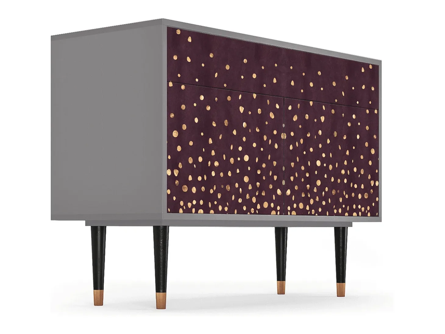 Aparador - 115x85x48 cm - BS4 - Glowworms, Gris