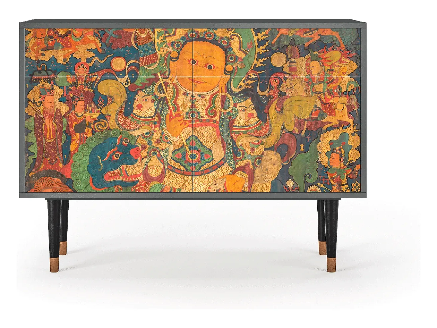 Aparador - 115x85x48 cm - BS4 - God by Vaisravana , Antracita