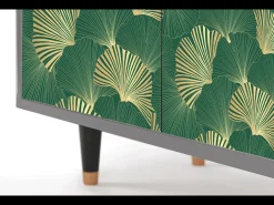 Aparador - 94x96x48 cm - BS3 - Gold Ginkgo, Gris