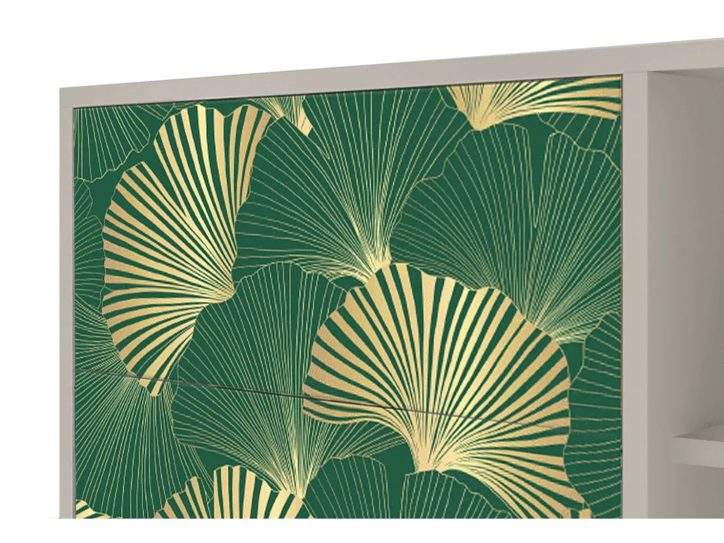 Aparador - 125x98x48 cm - BS2 - Gold Ginkgo, Arena