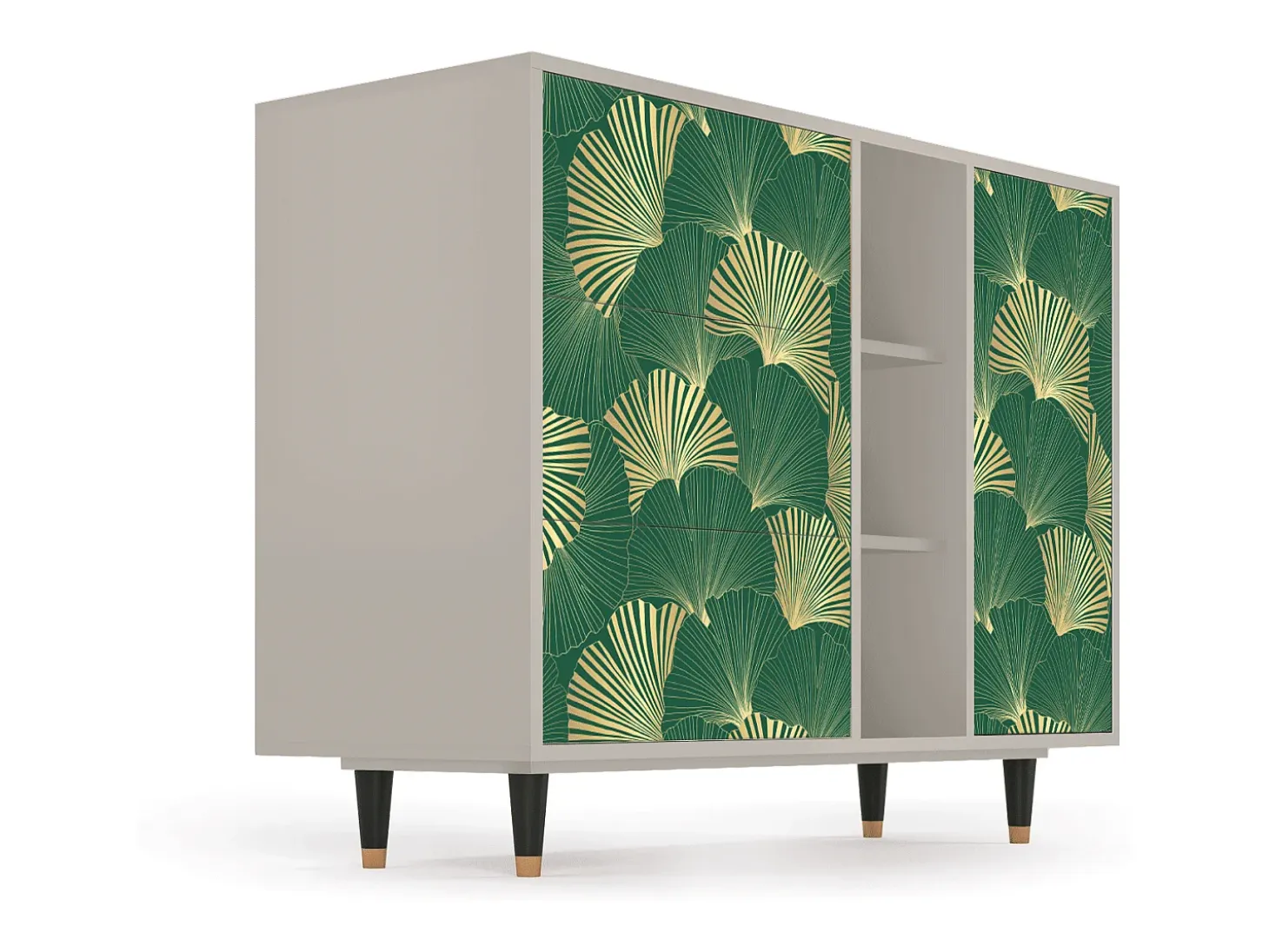 Aparador - 125x98x48 cm - BS2 - Gold Ginkgo, Arena