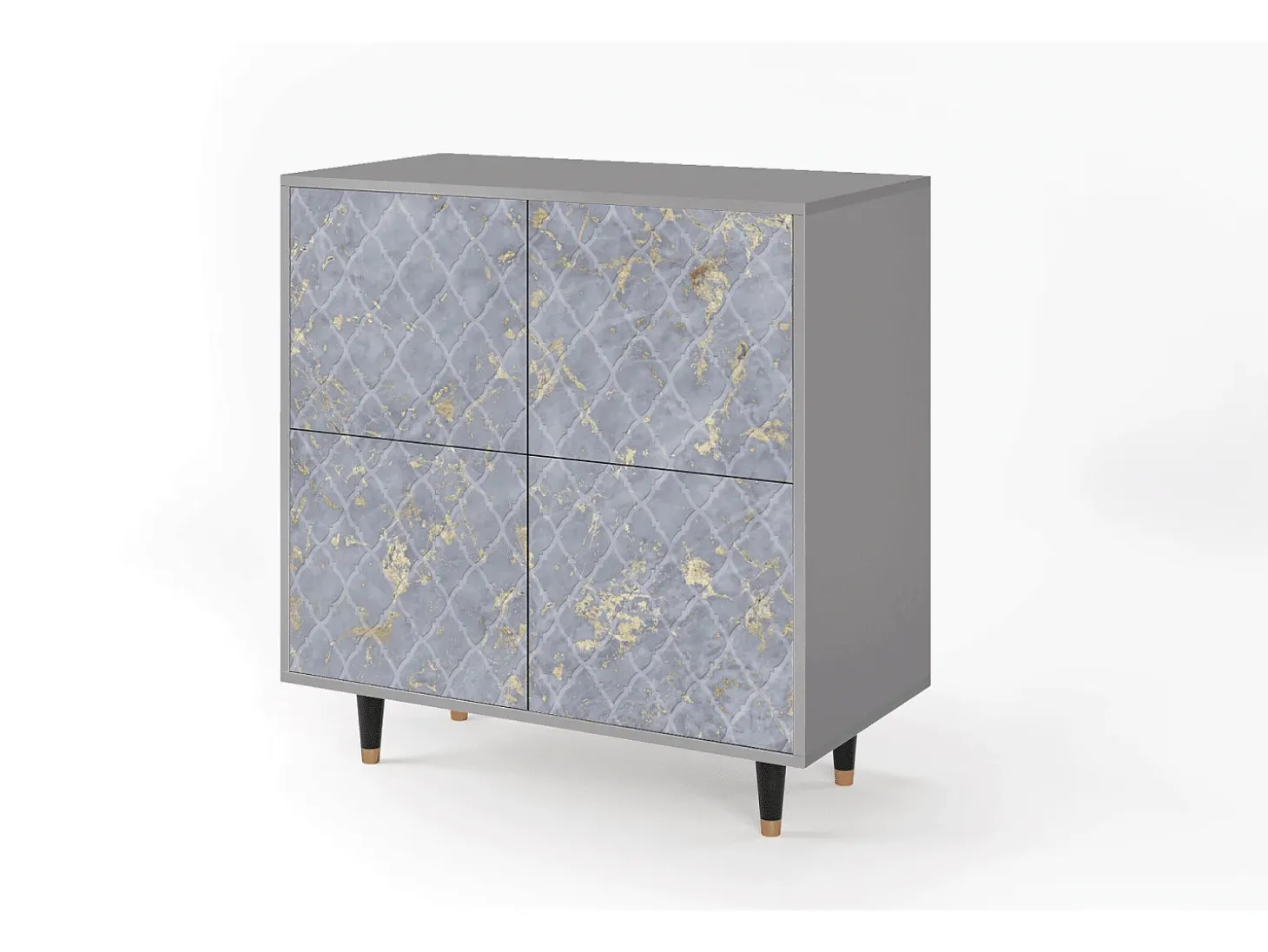 Aparador - 94x96x48 cm - BS3 - Golden Smoke, Gris