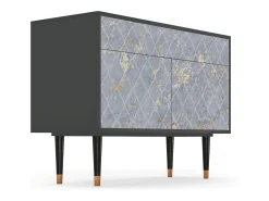 Aparador - 115x85x48 cm - BS4 - Golden Smoke, Antracita