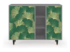 Aparador - 125x98x48 cm - BS2 - Gold Ginkgo, Gris