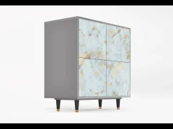 Aparador - 94x96x48 cm - BS3 - Golden Waves, Gris