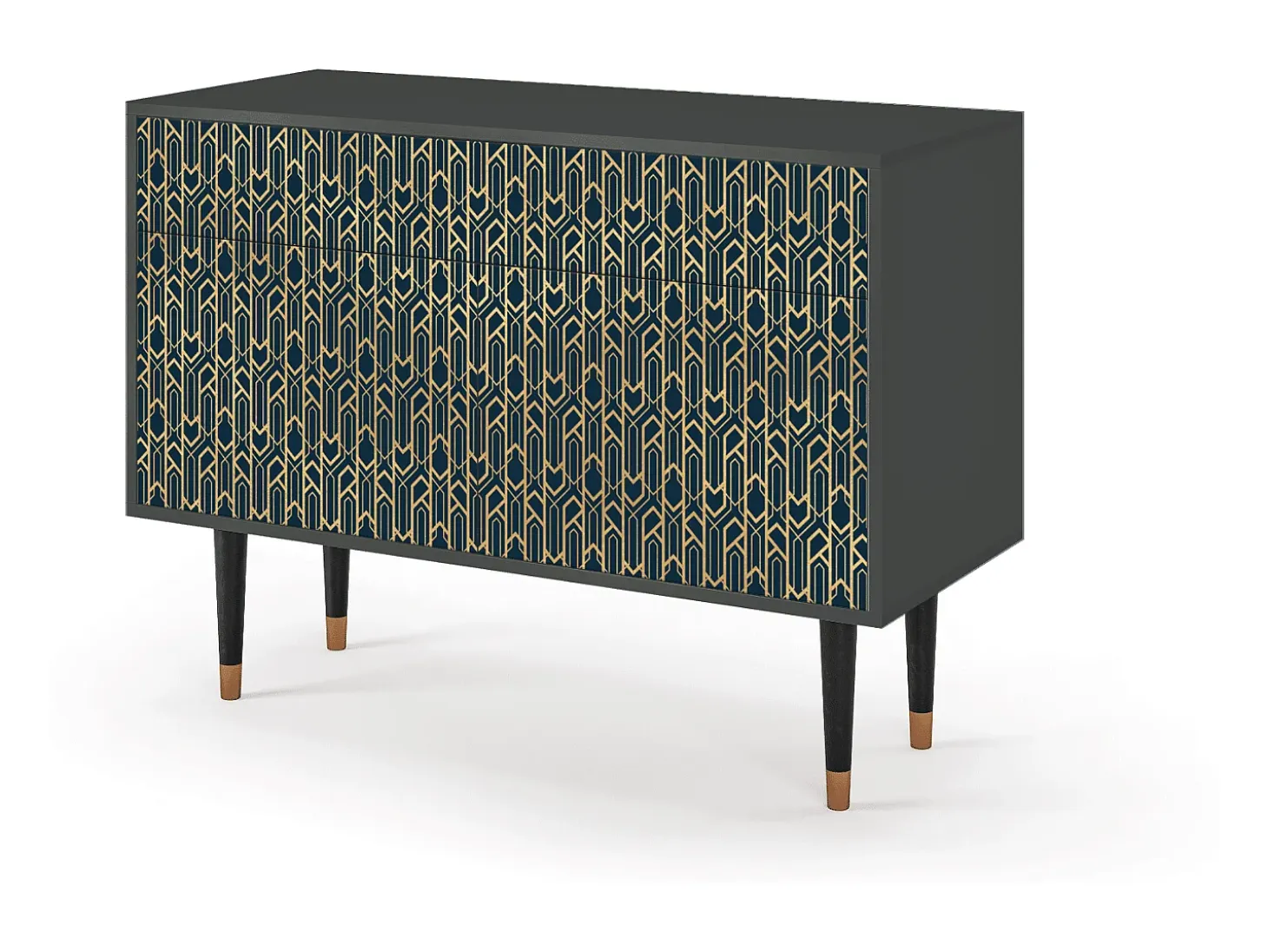 Aparador - 115x85x48 cm - BS4 - Golden Empire, Antracita