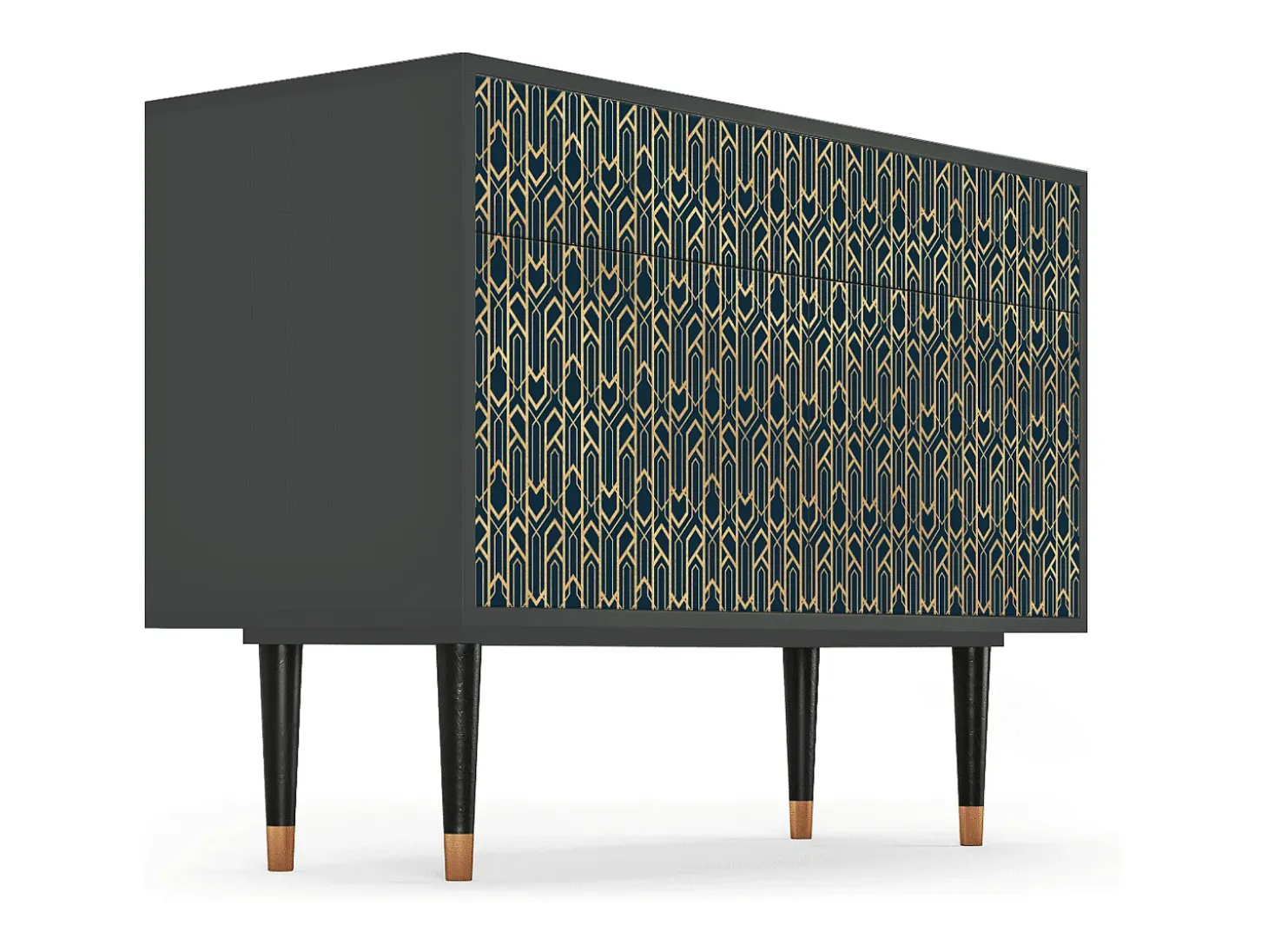 Aparador - 115x85x48 cm - BS4 - Golden Empire, Antracita
