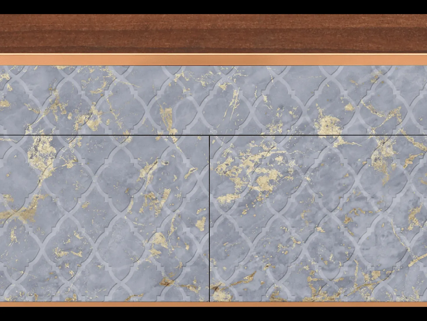 Aparador - 115x85x48 cm - BS4 - Golden Smoke, Nogal