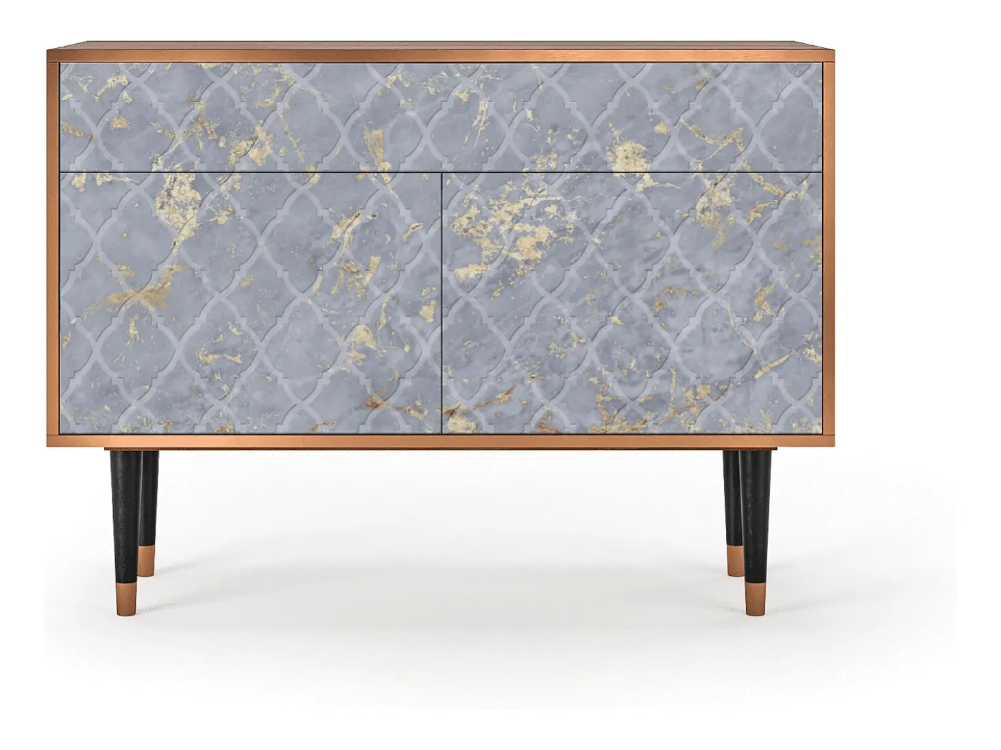 Aparador - 115x85x48 cm - BS4 - Golden Smoke, Nogal