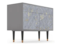 Aparador - 115x85x48 cm - BS4 - Golden Smoke, Gris