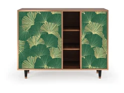 Aparador - 125x98x48 cm - BS2 - Gold Ginkgo, Nogal