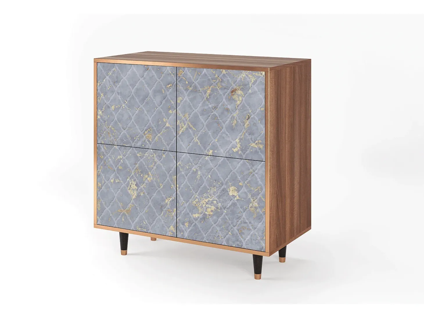 Aparador - 94x96x48 cm - BS3 - Golden Smoke, Nogal