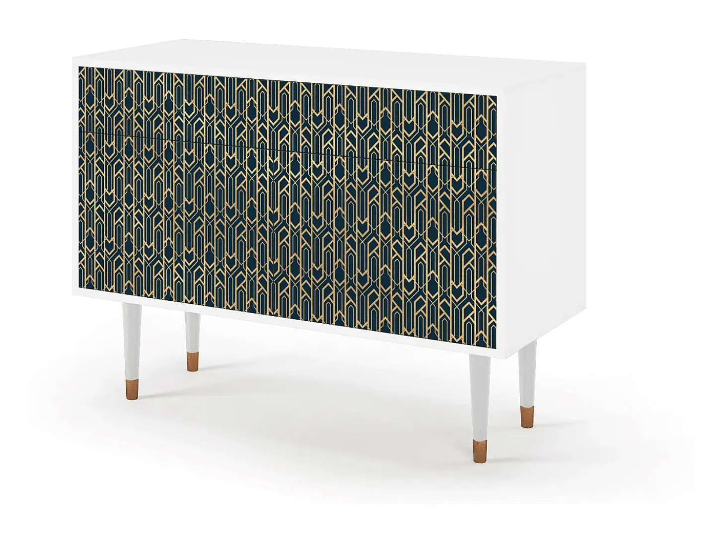 Aparador - 115x85x48 cm - BS4 - Golden Empire, Blanco