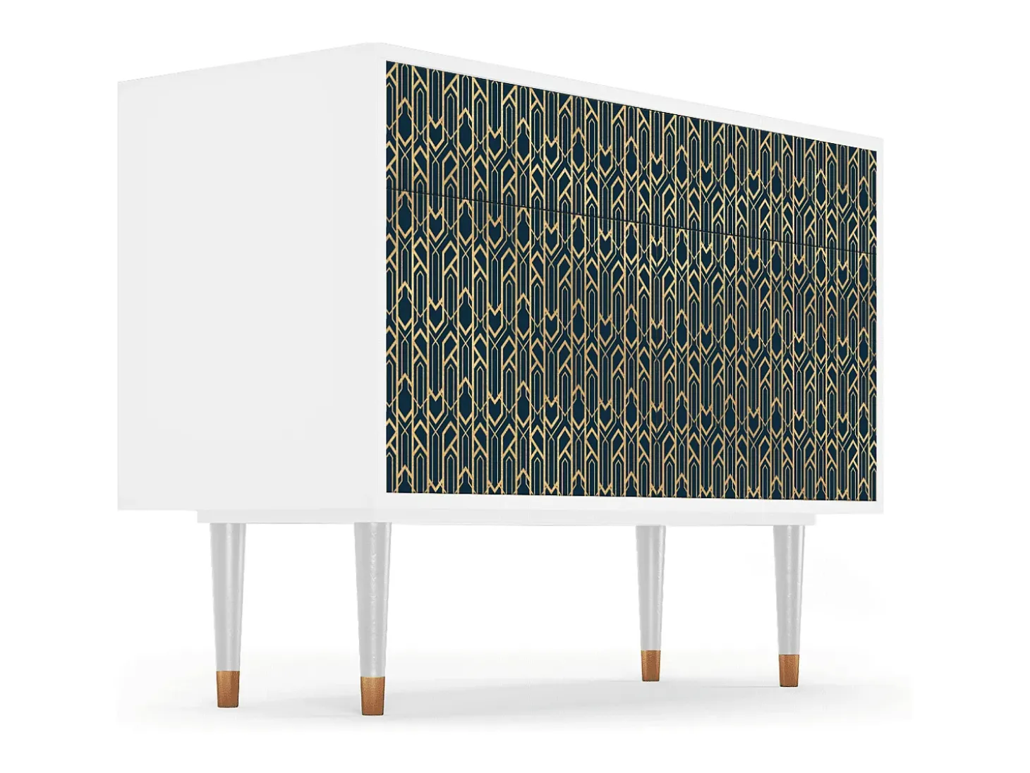 Aparador - 115x85x48 cm - BS4 - Golden Empire, Blanco