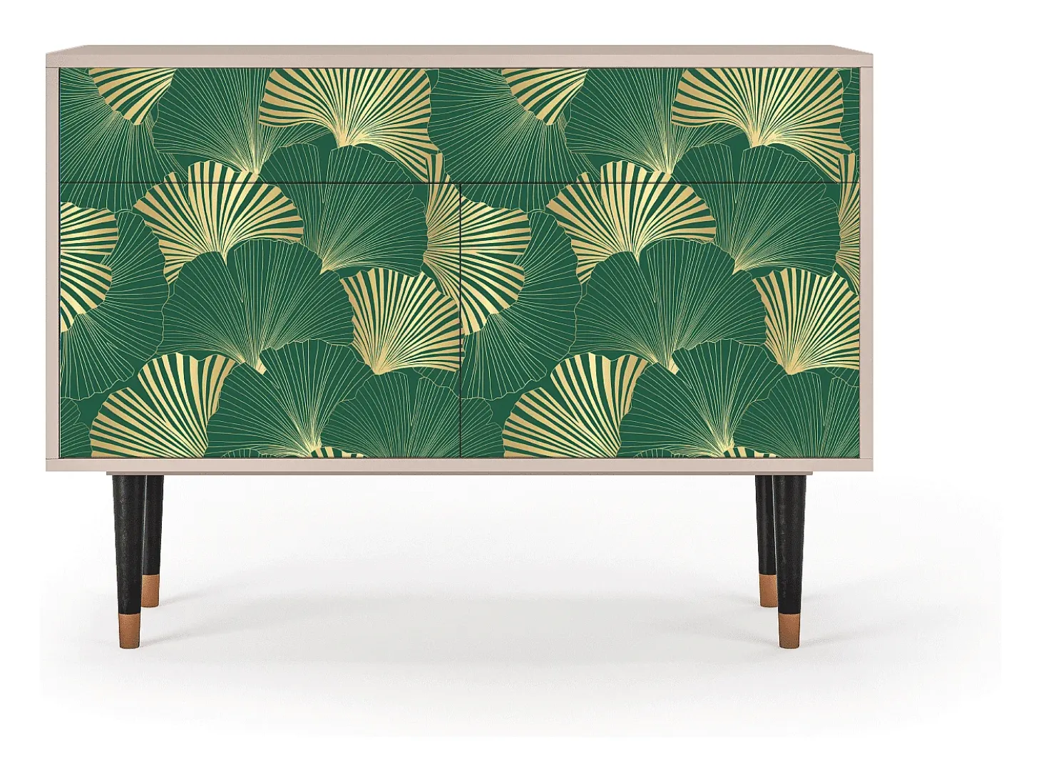 Aparador - 115x85x48 cm - BS4 - Gold Ginkgo, Latte