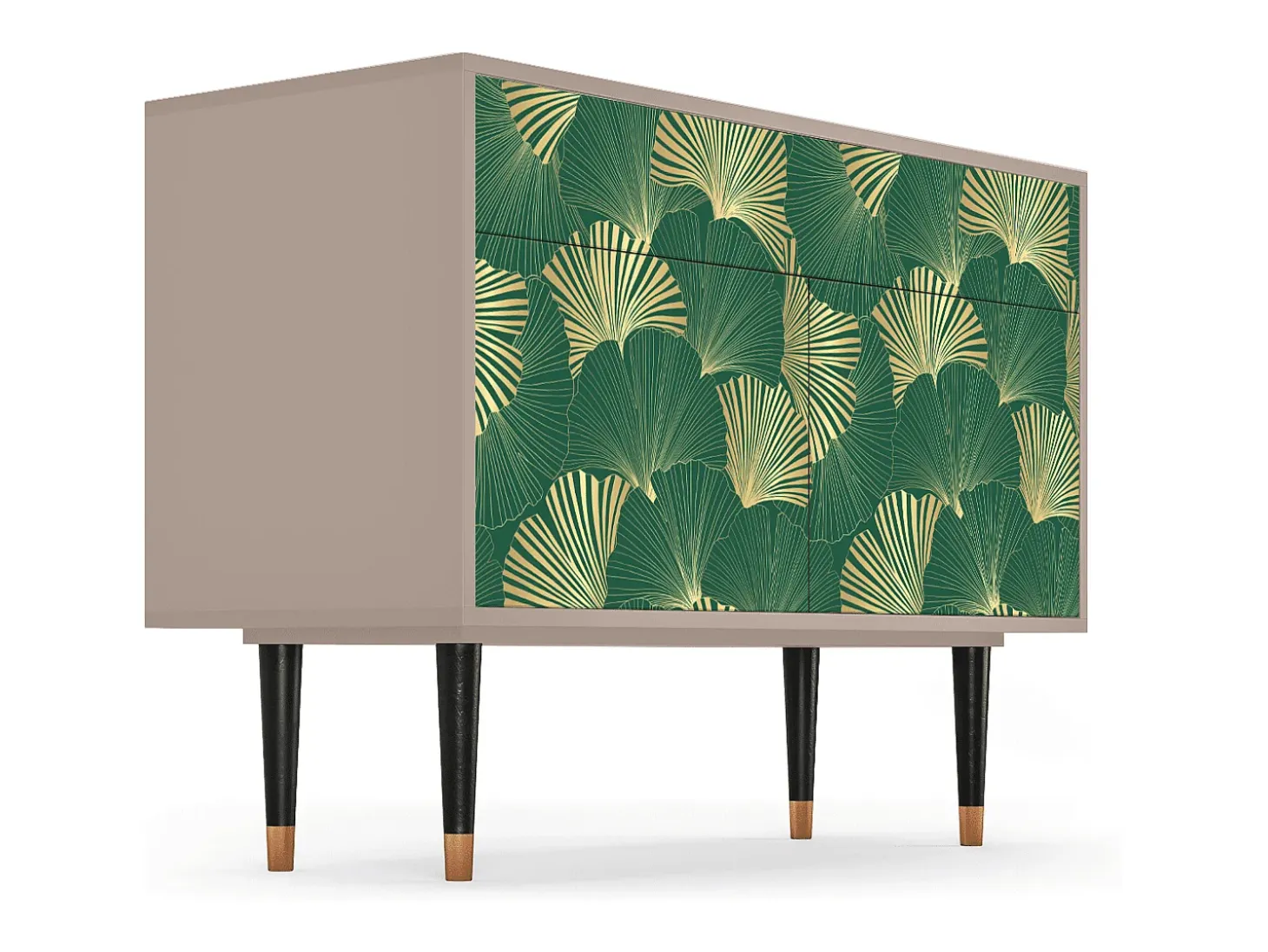 Aparador - 115x85x48 cm - BS4 - Gold Ginkgo, Latte