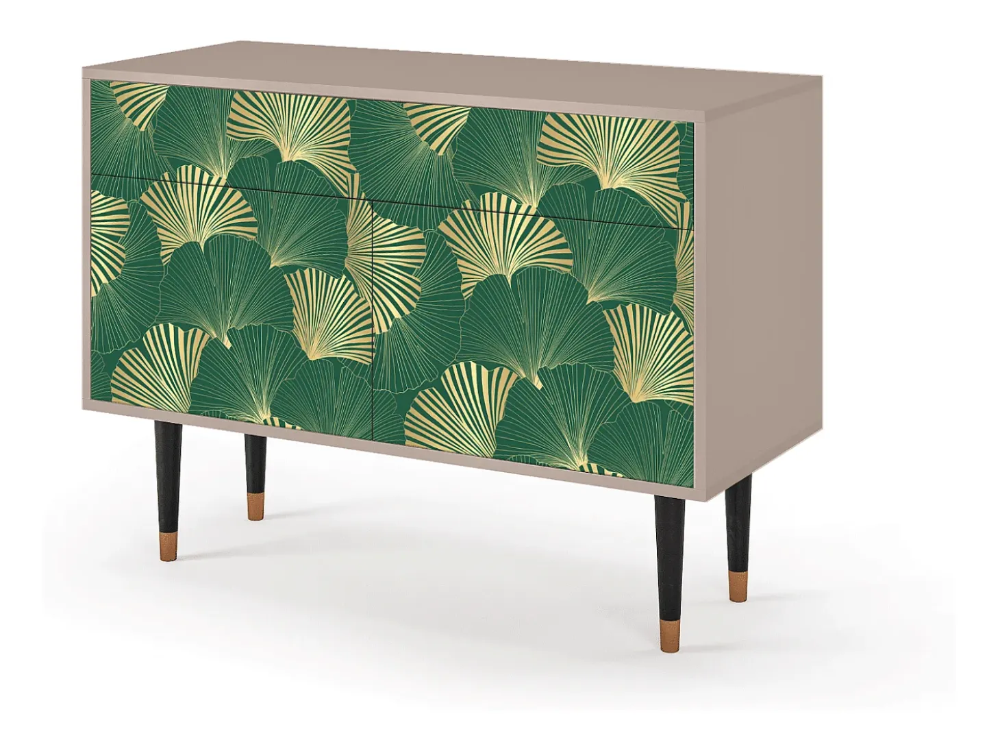 Aparador - 115x85x48 cm - BS4 - Gold Ginkgo, Latte