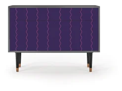 Aparador - 115x85x48 cm - BS4 - Grape Maccaroni, Antracita